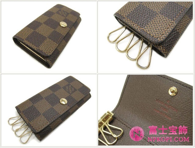 (LOUIS VUITTON)ルイヴィトンコピー ヴィトン ダミエ 4連キーケース ミュルティクレ4 N62631
